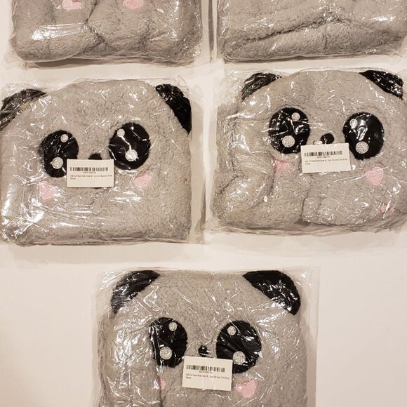 Winter Hats 5 Pack Girls Boys Full Head And Neck Cover, Lot of 5 Colors - Picture 10 of 14